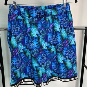 Boohoo Man Tropical print shorts